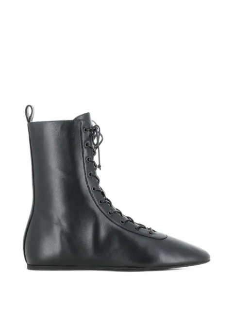Le Monde Beryl botines Wren con agujetas