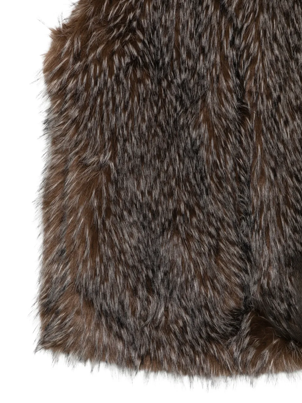 DVF Diane von Furstenberg Malin faux-fur gilet Bruin