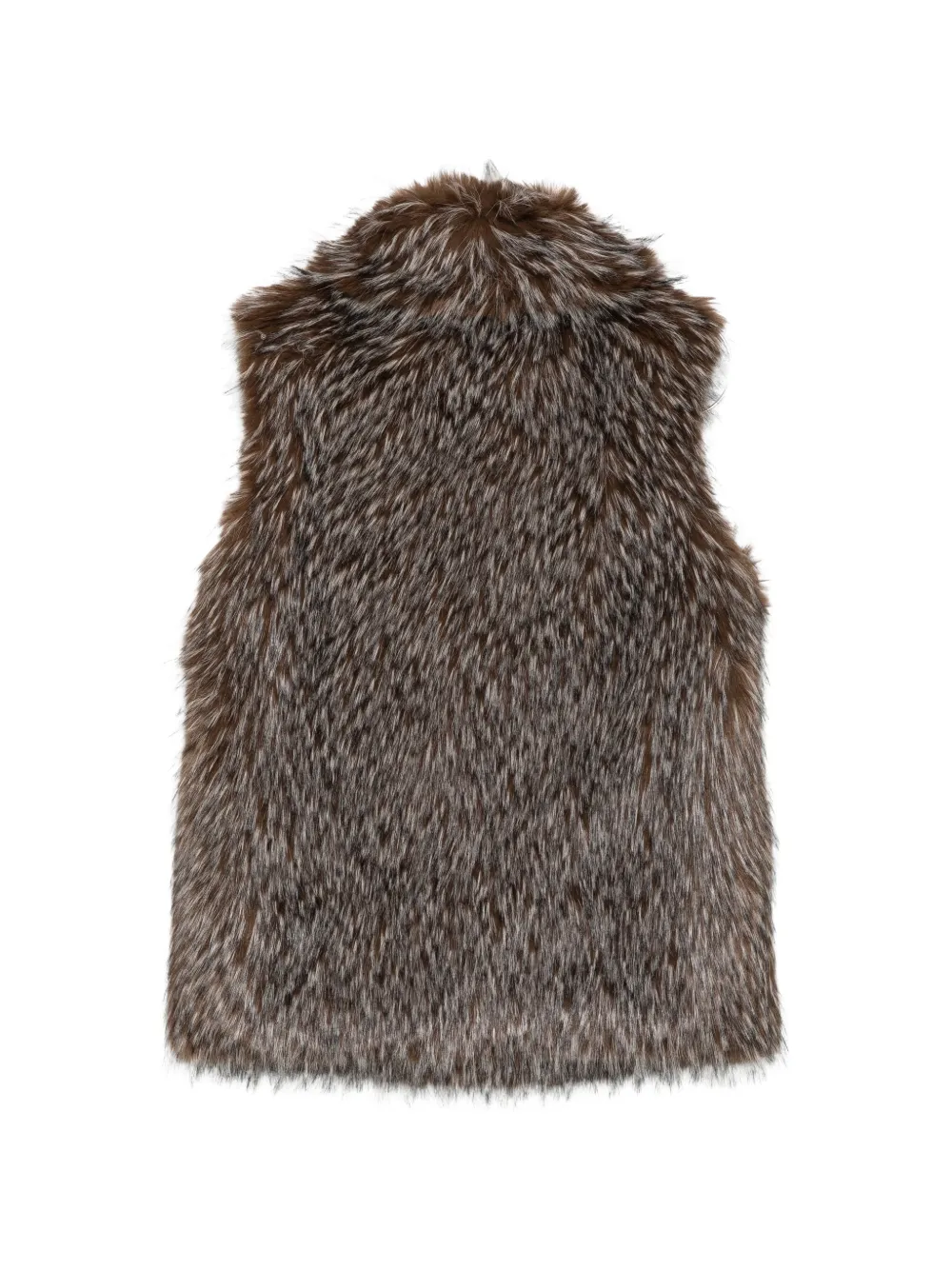 DVF Diane von Furstenberg Malin faux-fur gilet Bruin
