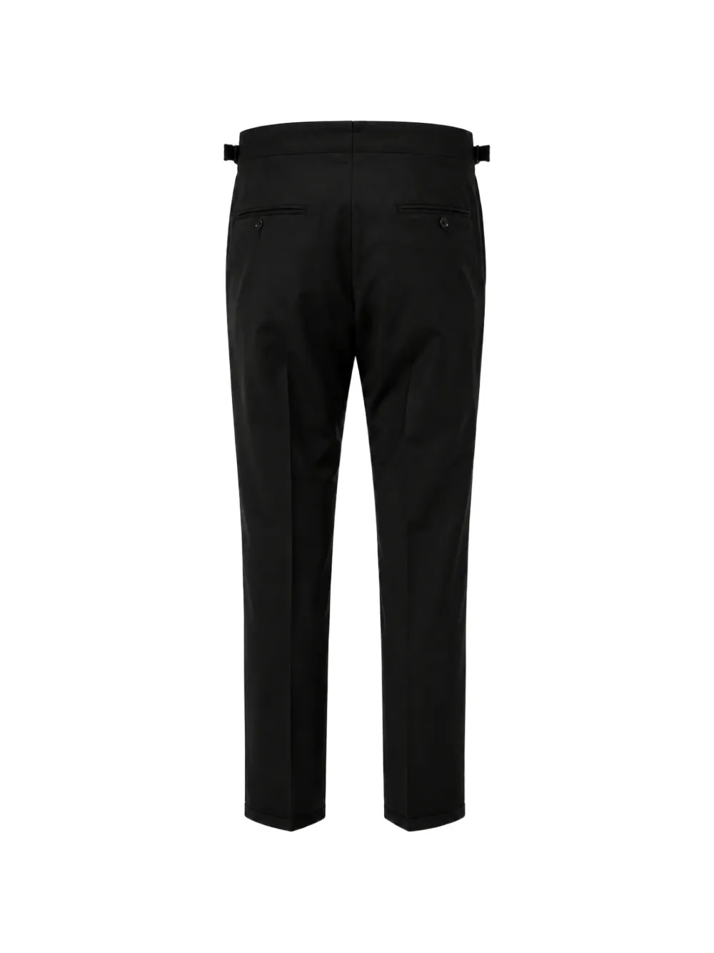 FRANZESE COLLECTION Stefano De Martino geplooide broek Zwart