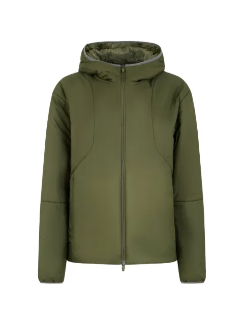 Herno hooded zip-up jacket