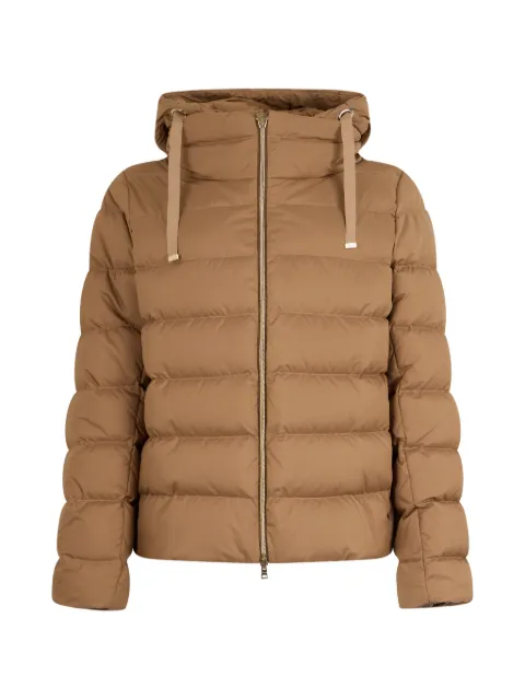 Herno quilted hooded jacket