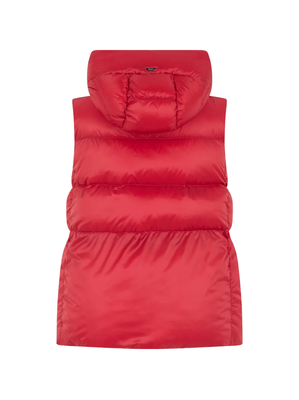Herno Bodywarmer met hoge hals Rood