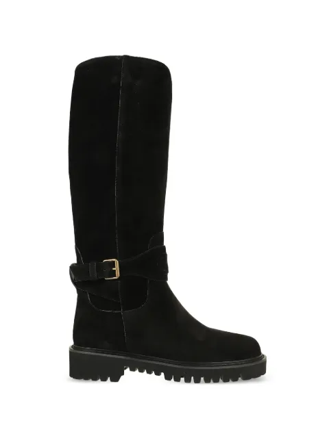 Valentino Garavani Vlogo signature split-leather boots 40mm
