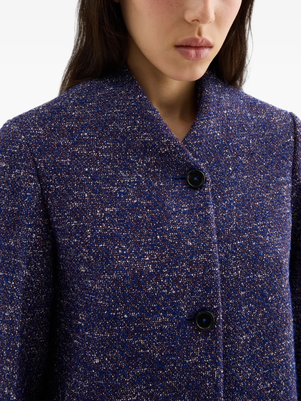Jil Sander Tweed jack Paars