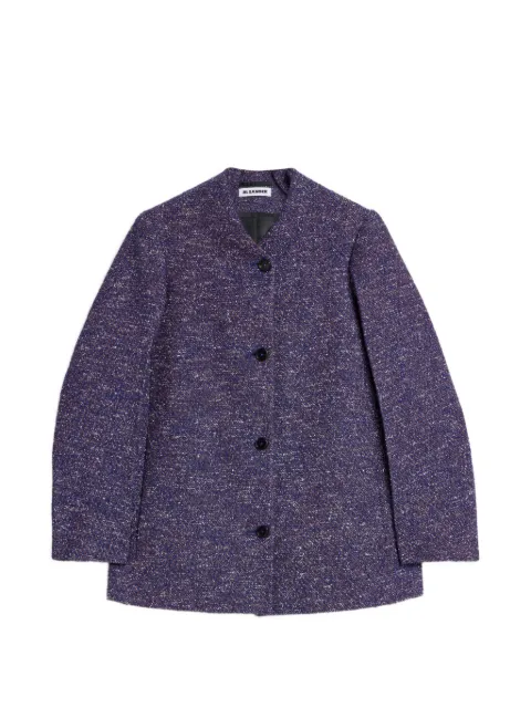 Jil Sander wool tweed jacket