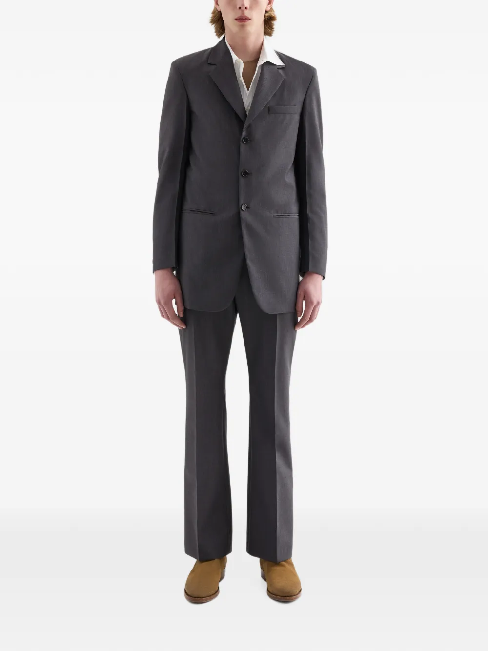 Jil Sander Katoenen overhemd Wit