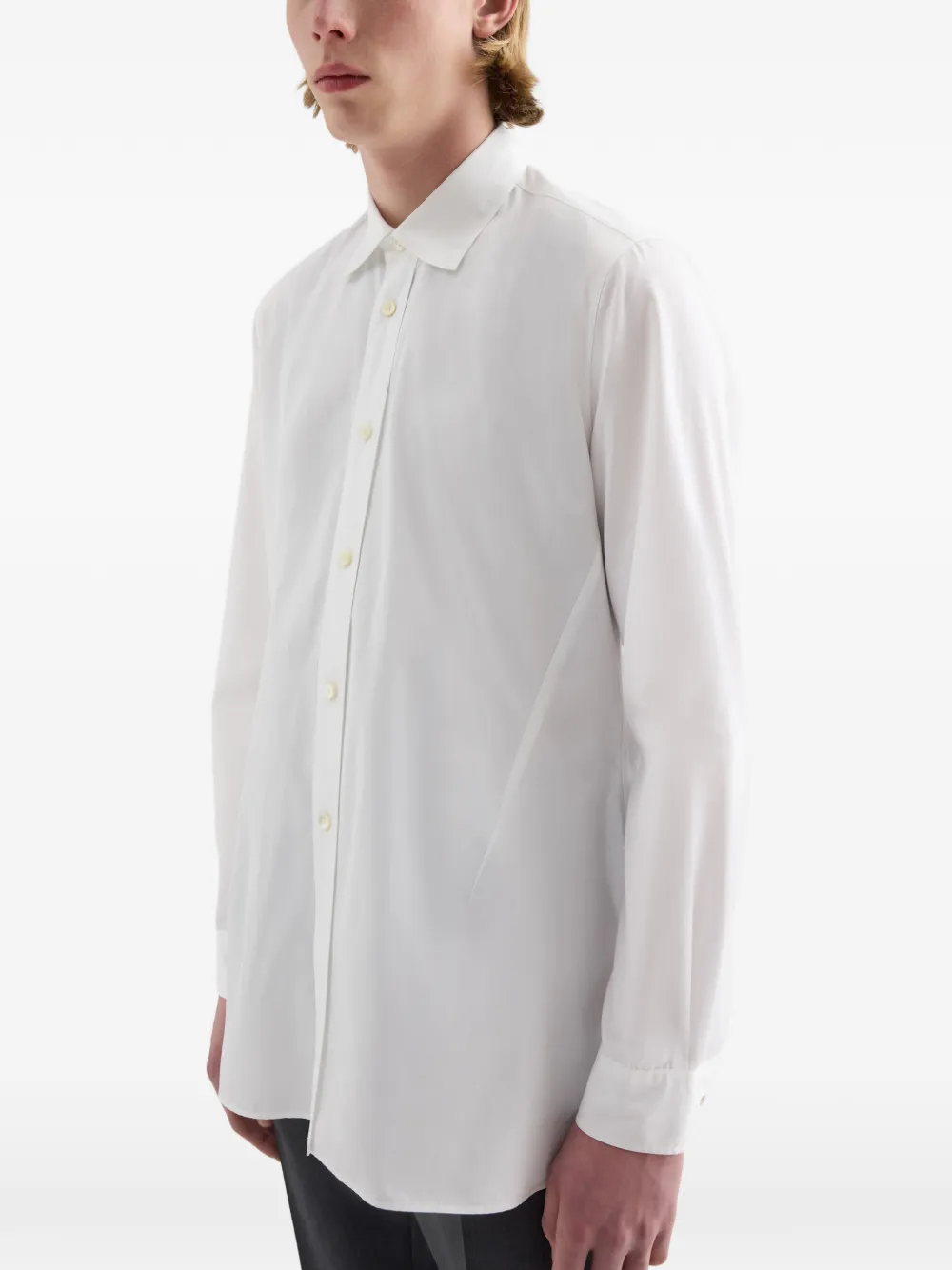 Jil Sander Katoenen overhemd Wit