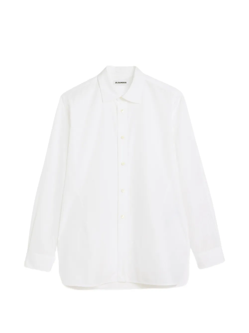 Jil Sander cotton poplin shirt - Bianco