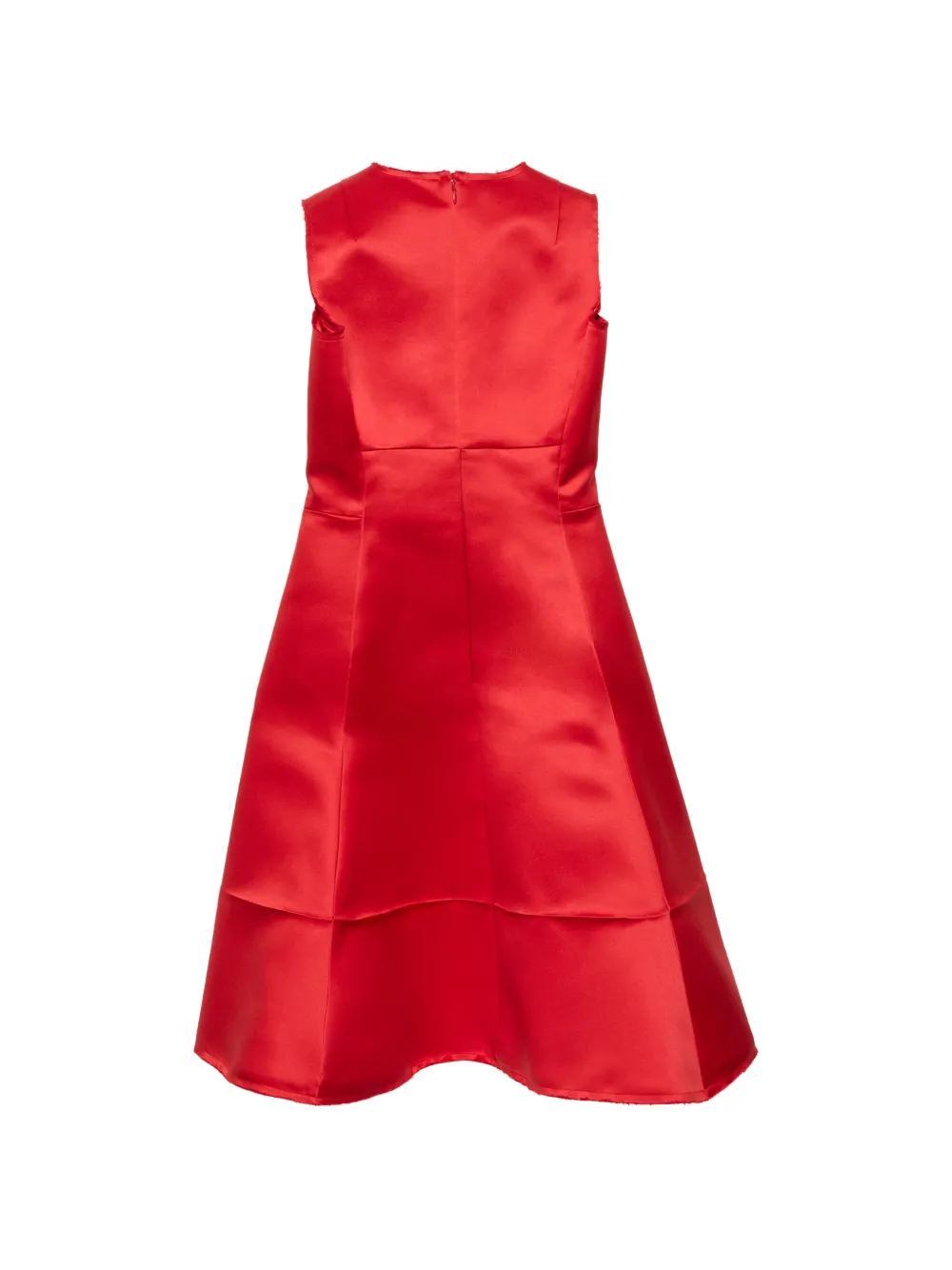 Acne Studios Satijnen tuniekjurk Rood