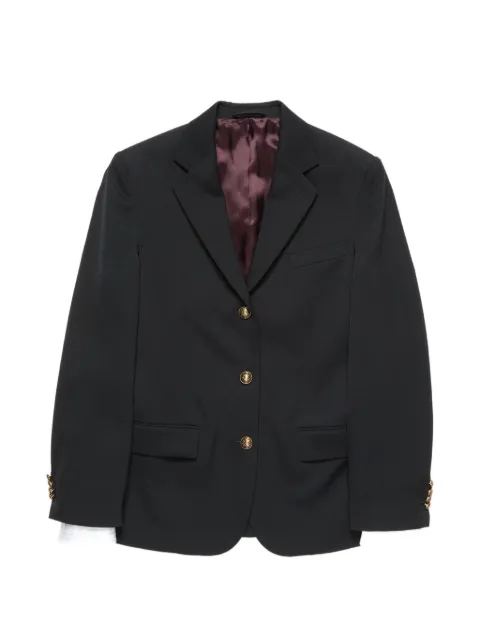 Acne Studios layered wool suit jacket
