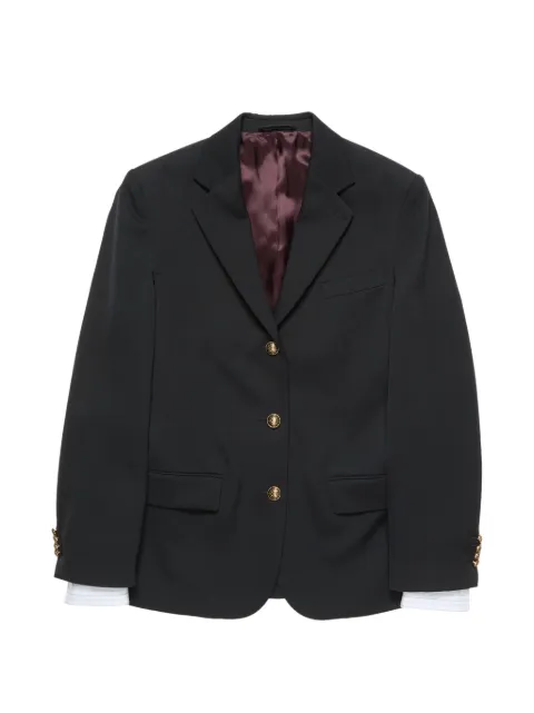 Acne Studios layered wool suit jacket