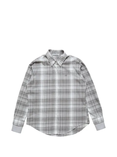 Acne Studios layered flannel shirt