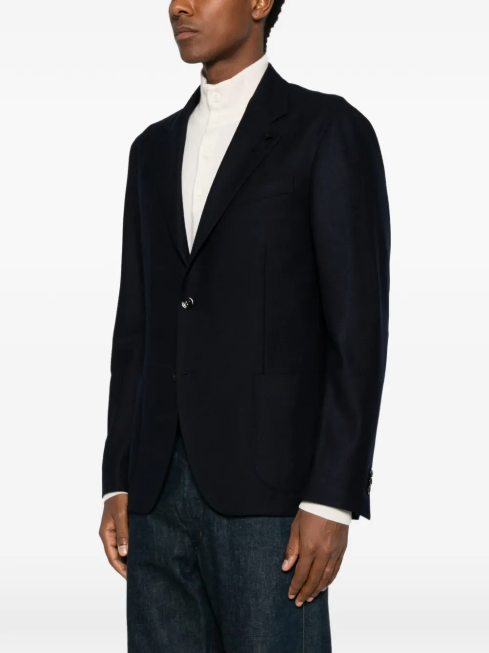 Lardini single-breasted blazer Blauw