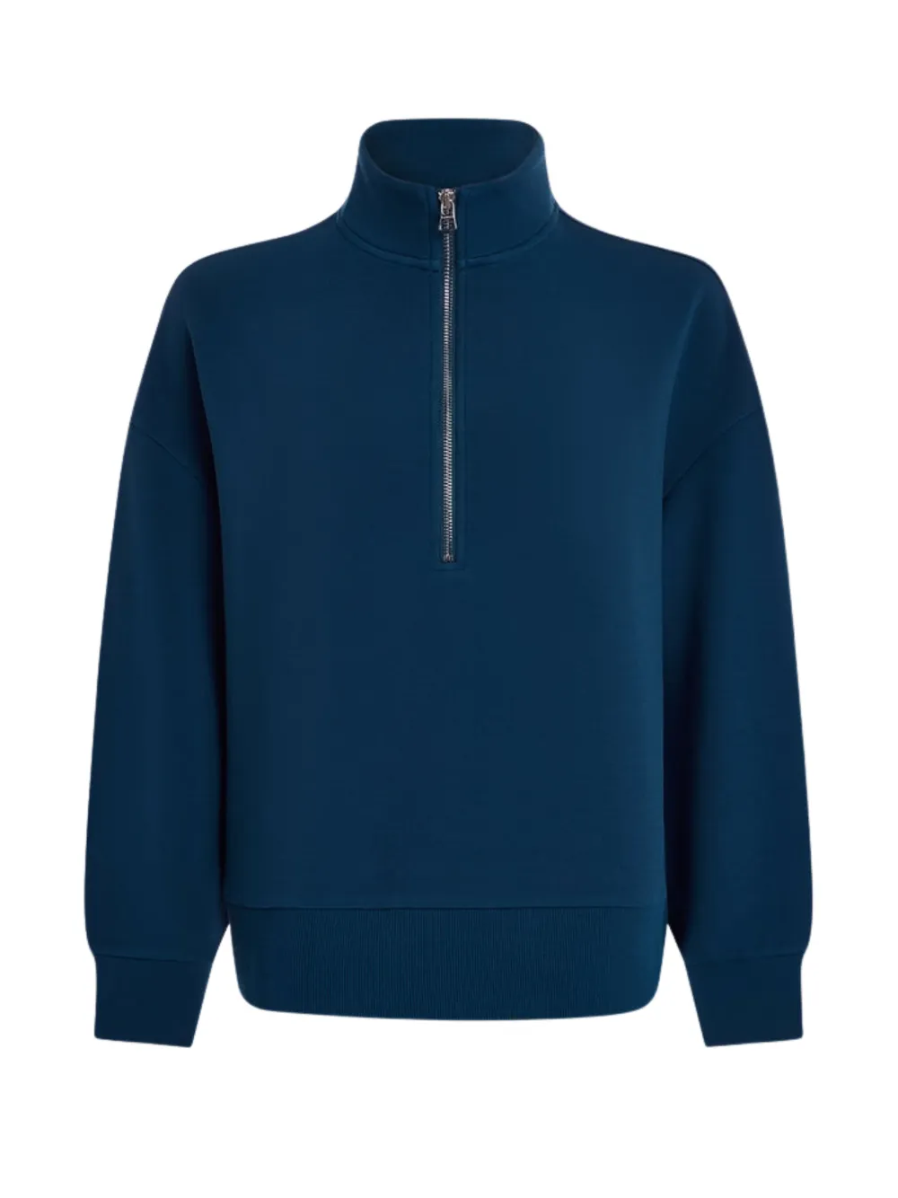 Varley Mavis sweater met halve rits Blauw
