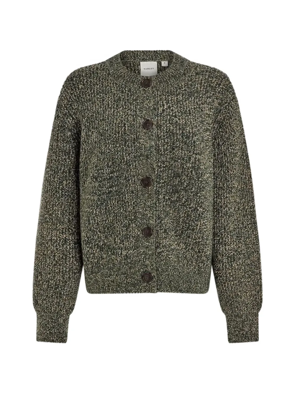 Varley Patricia chunky-knit cardigan - Verde