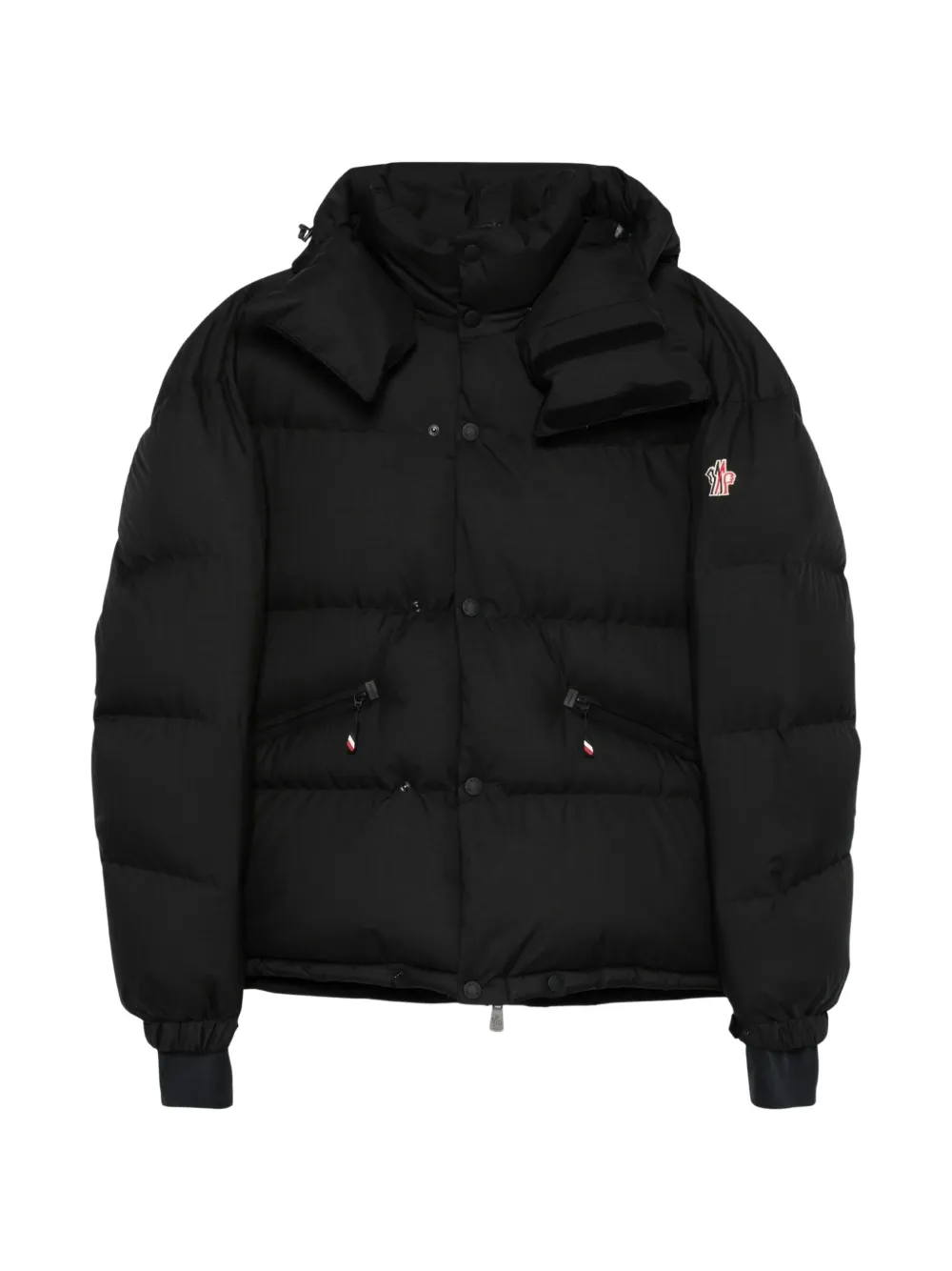 MONCLER GRENOBLE KIDS Coraia gewatteerd jack Zwart