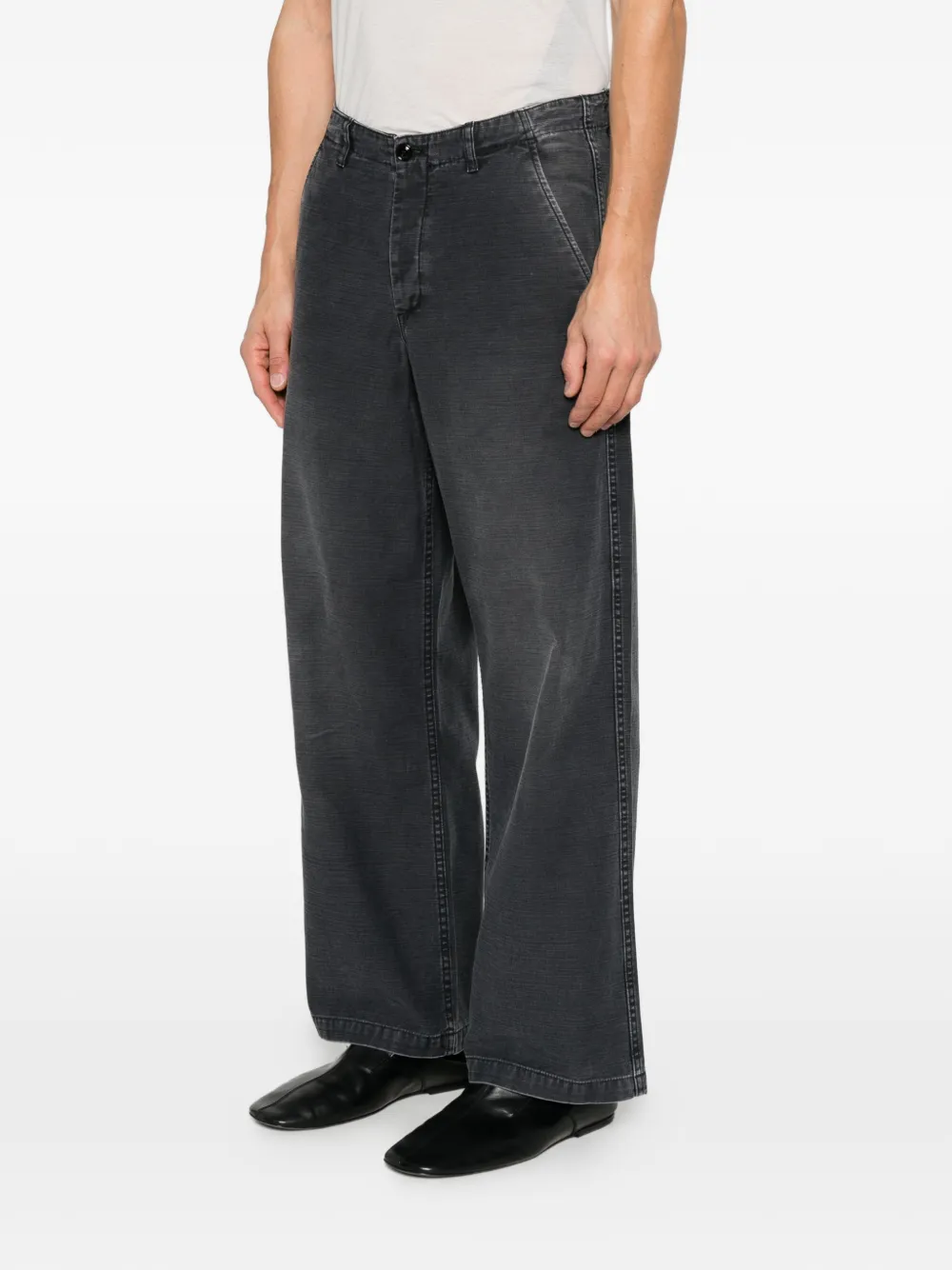 OUR LEGACY Field sateen trousers Grijs