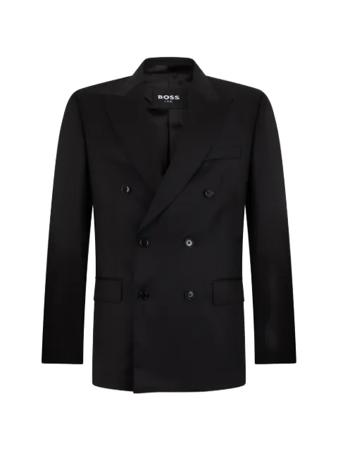 BOSS slim-fit suit jacket in virgin wool