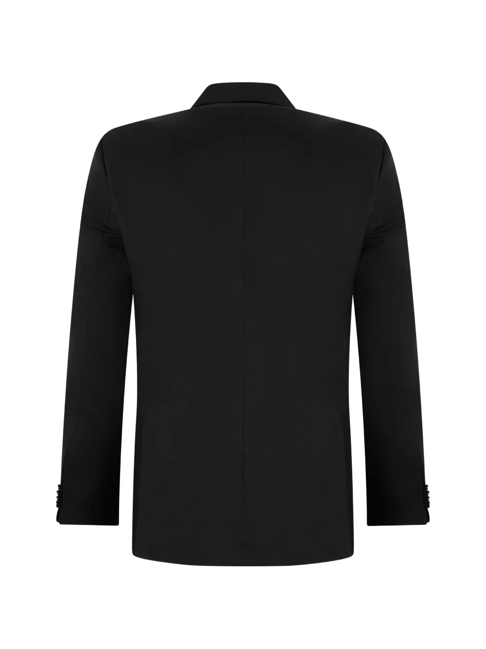 BOSS Slim-fit blazer van scheerwol Zwart