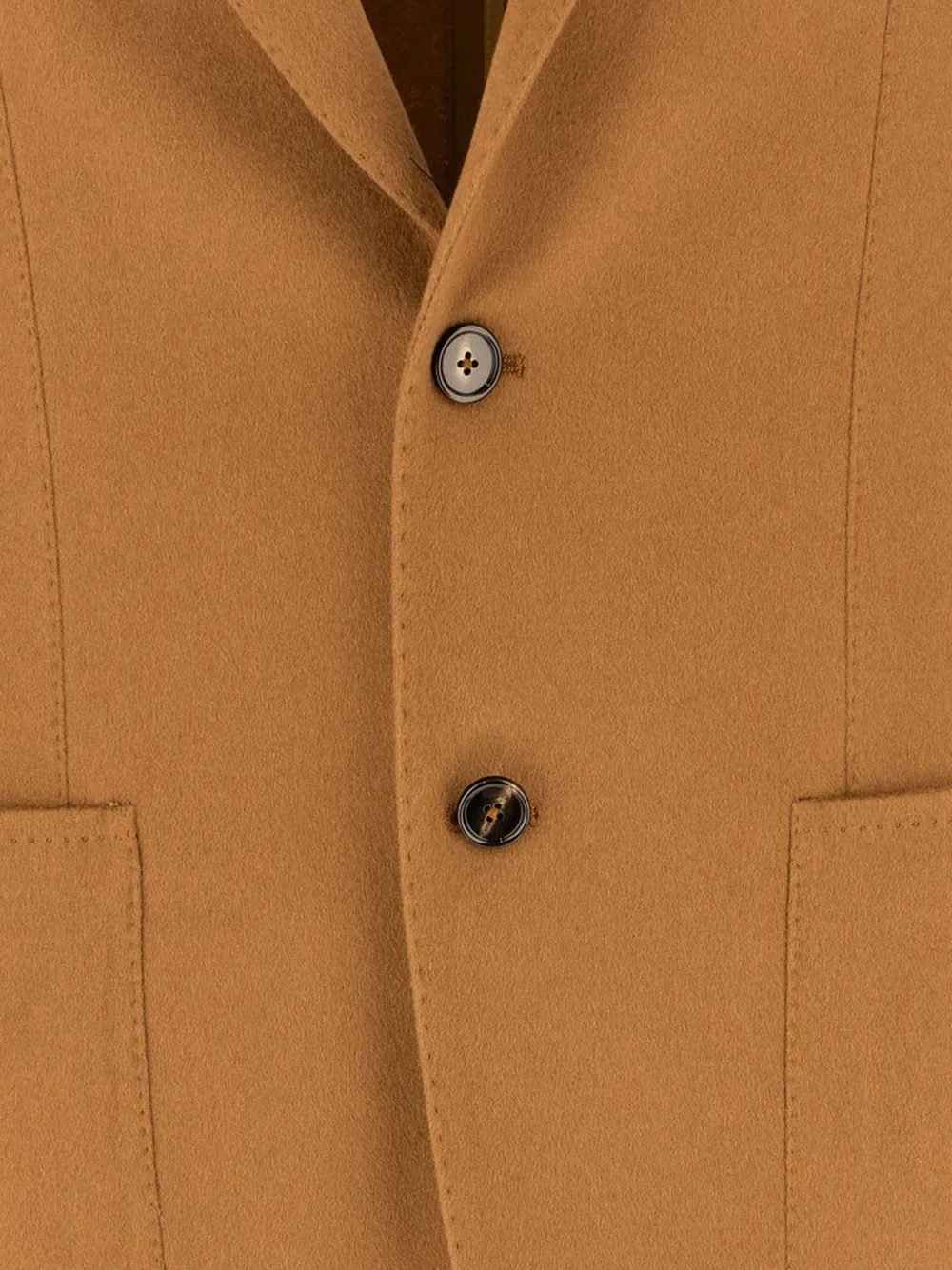 Tagliatore notch-lapels single-breasted blazer Geel