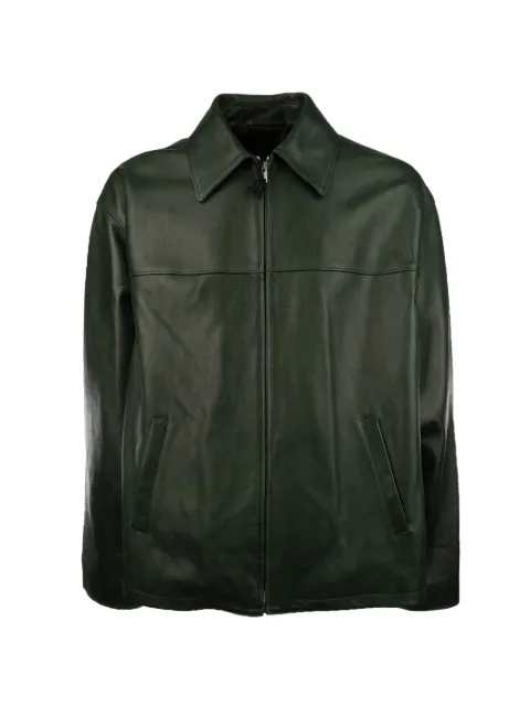 Prada leather jacket