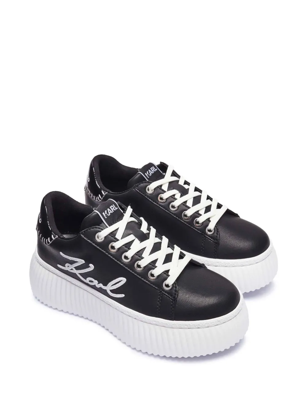 Karl Lagerfeld Kreeper platform sneakers - Schwarz