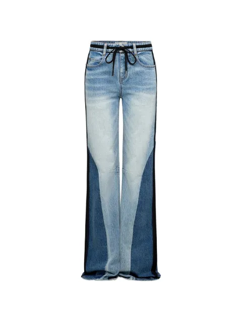 Hellessy Taytum panelled drawstring jeans