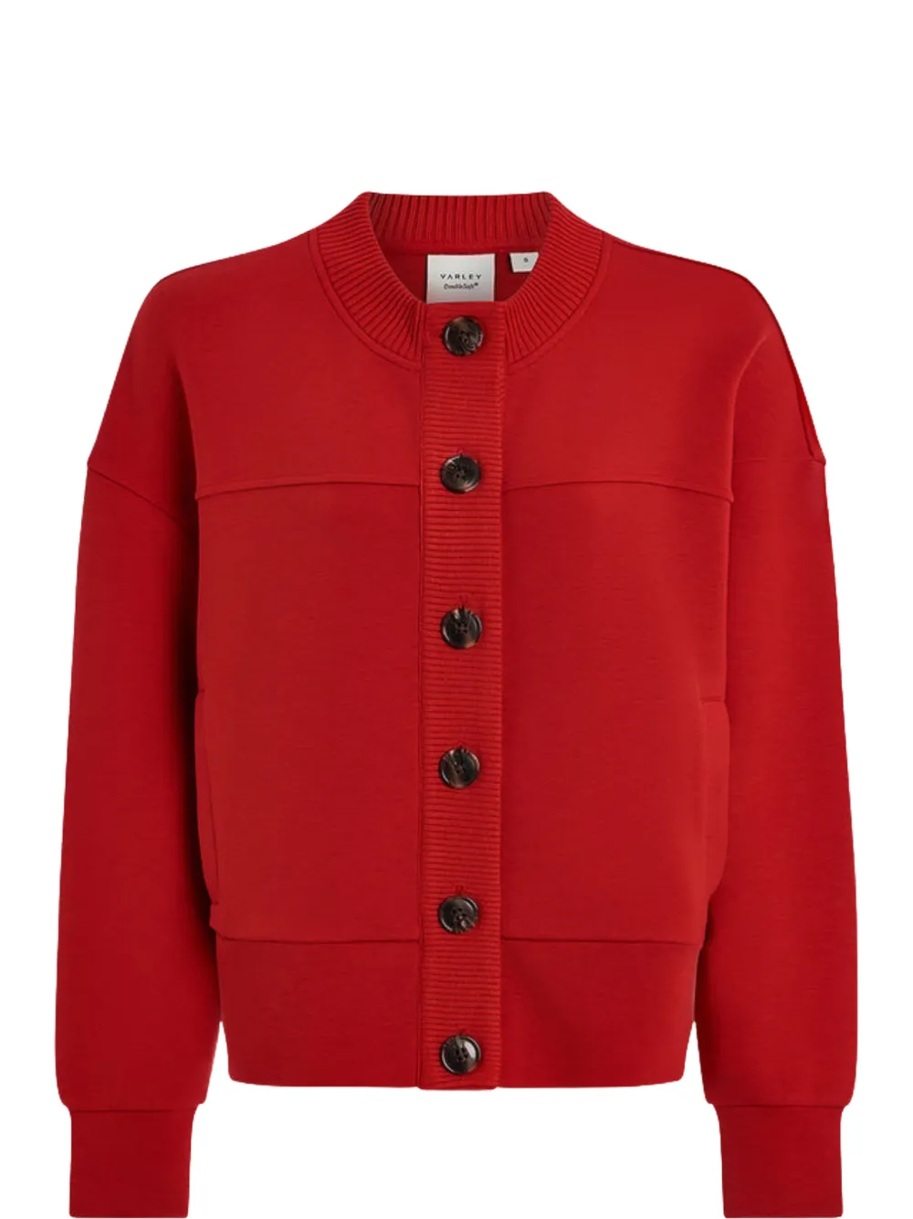 Varley Olwen sweater met knopen Rood