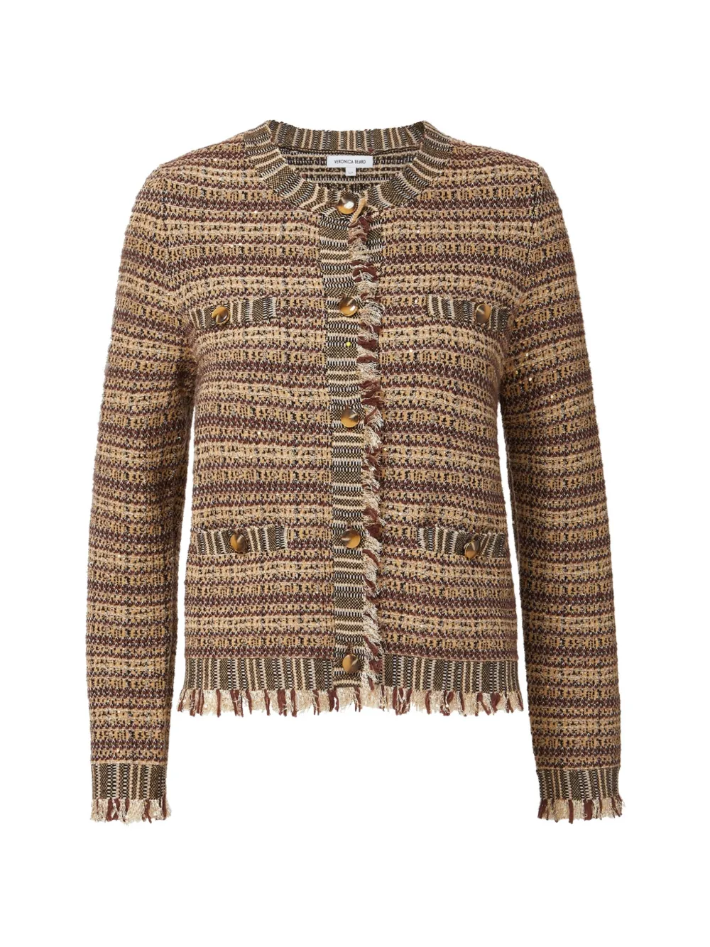 Veronica Beard Sariyah fringed jacket