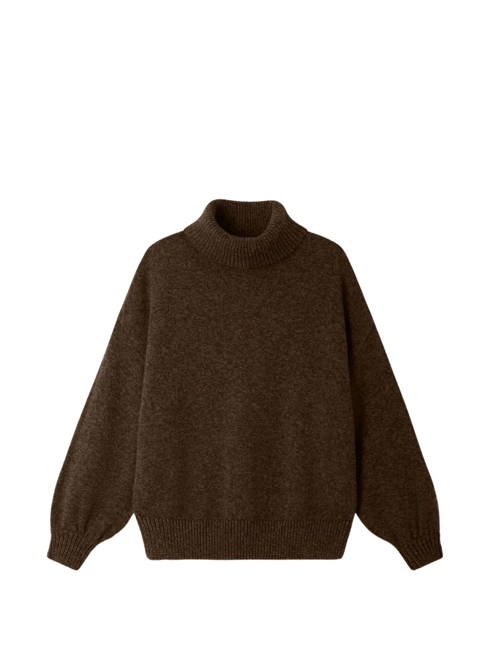 Sessùn Niko roll-neck sweater - Marron