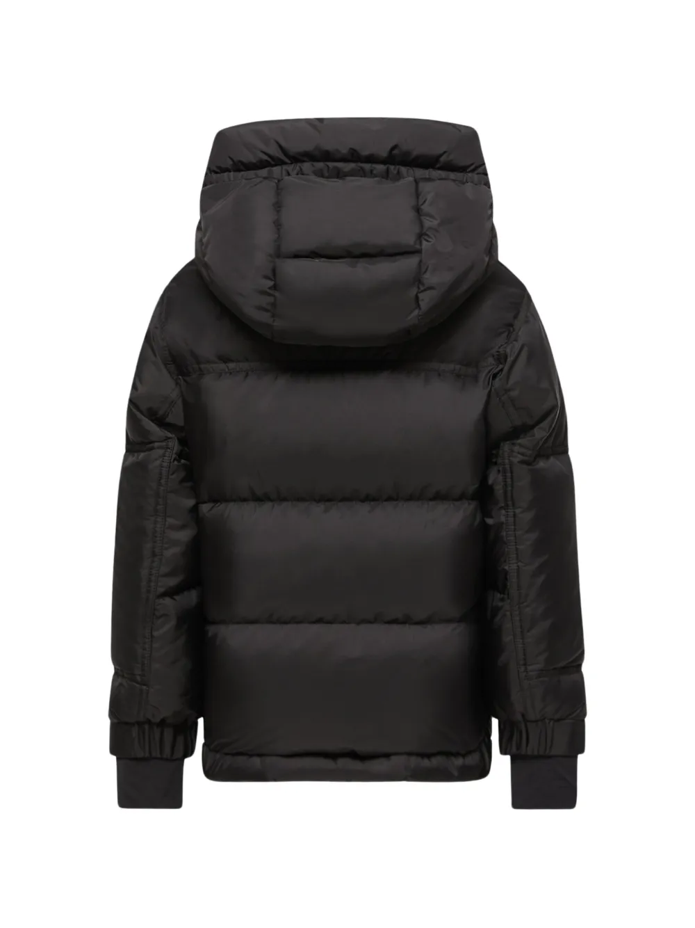 MONCLER GRENOBLE KIDS padded hooded jacket Zwart