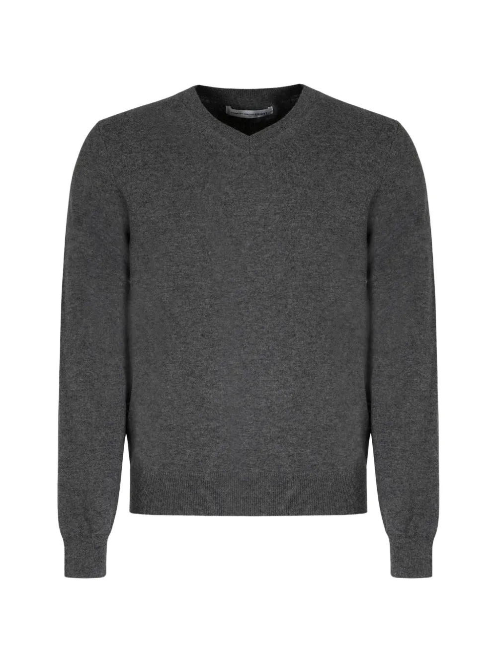 Comme des Garçons Homme V-neck wool sweater - Grigio