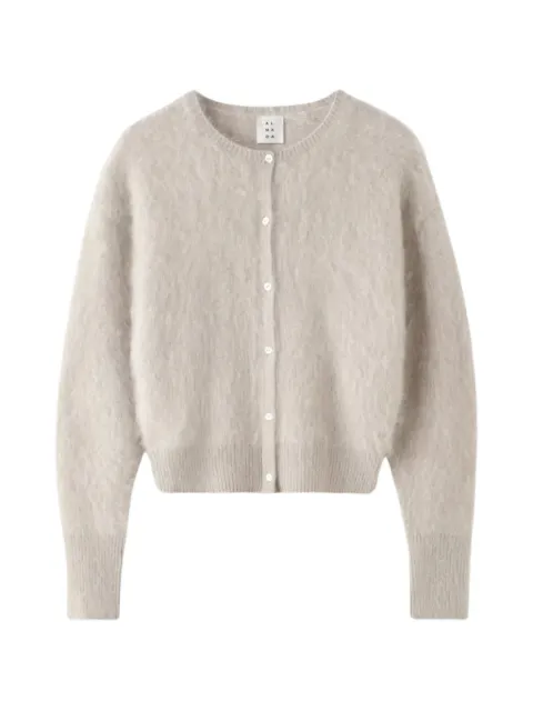 Almada Label button-up cashmere cardigan