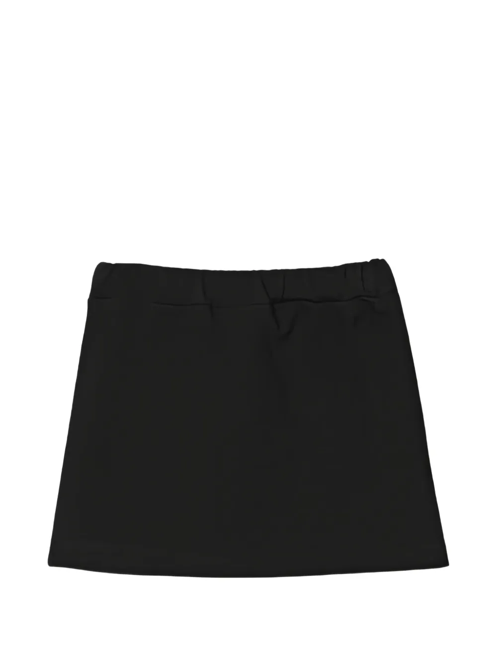 Elisabetta Franchi La Mia Bambina Rok met monogram-patroon en verfraaid met stras Zwart