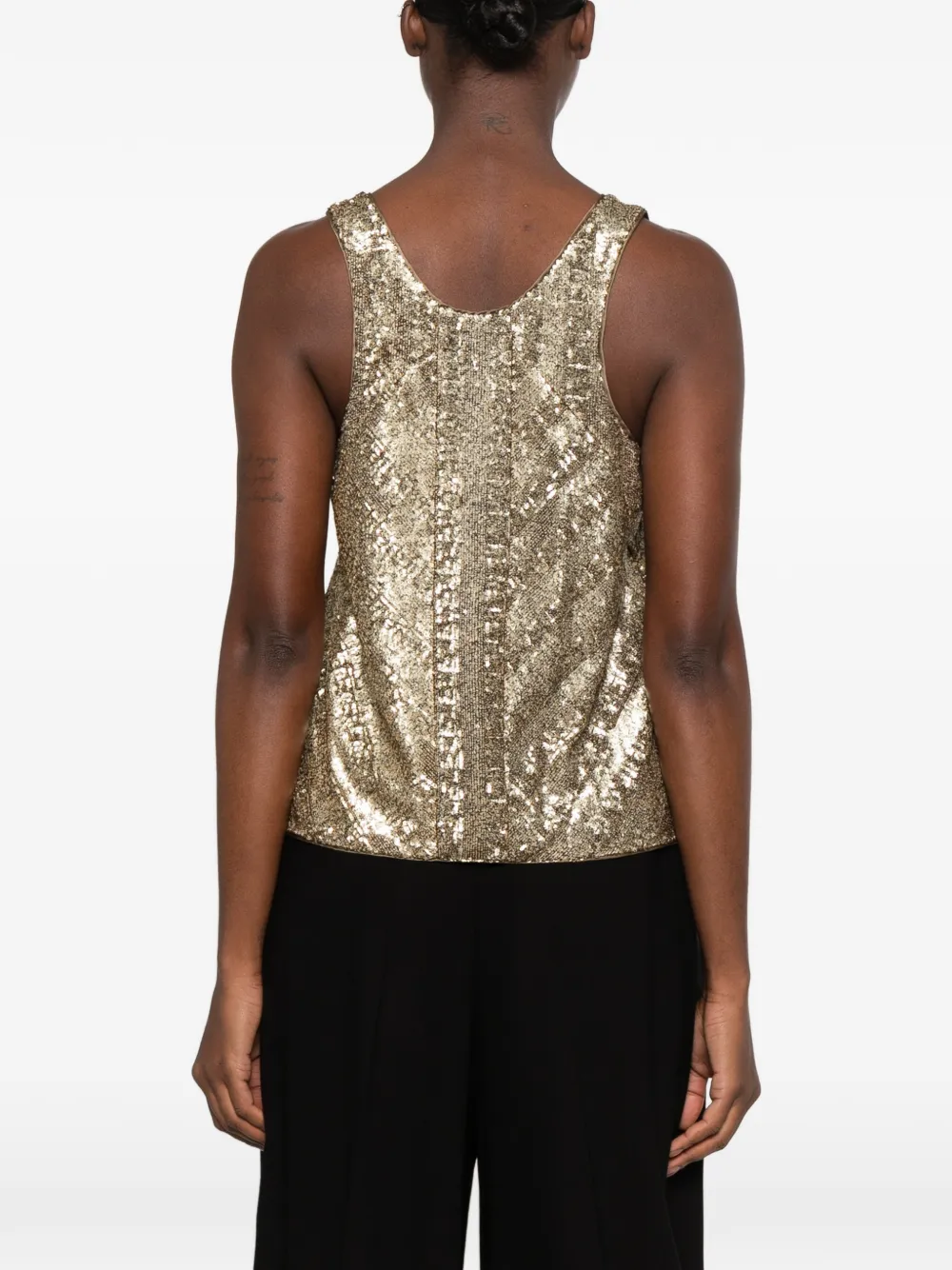 Zadig&Voltaire sequin-embellished top Goud