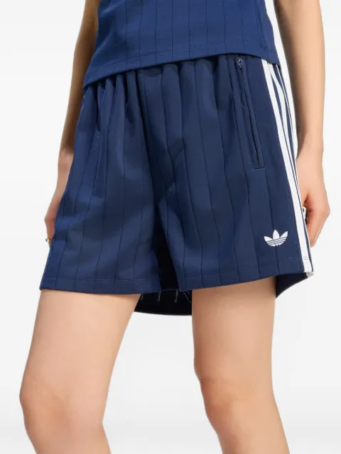 adidas pinstripe firebird shorts