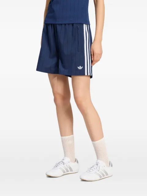 adidas pinstripe firebird shorts