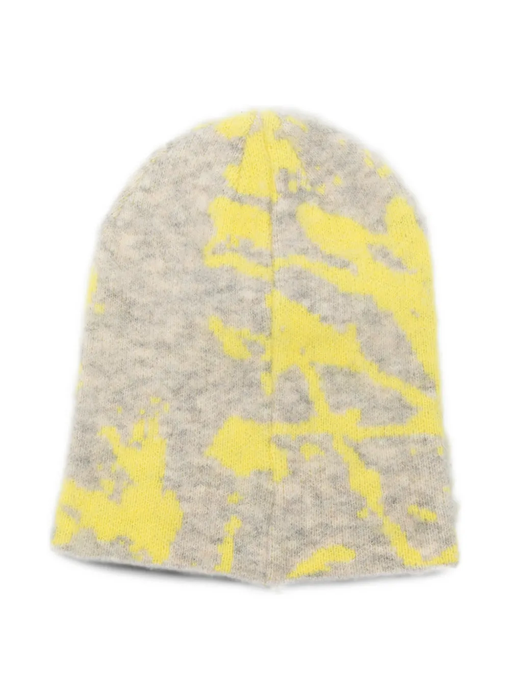 Oakley abstract-pattern beanie hat Grijs