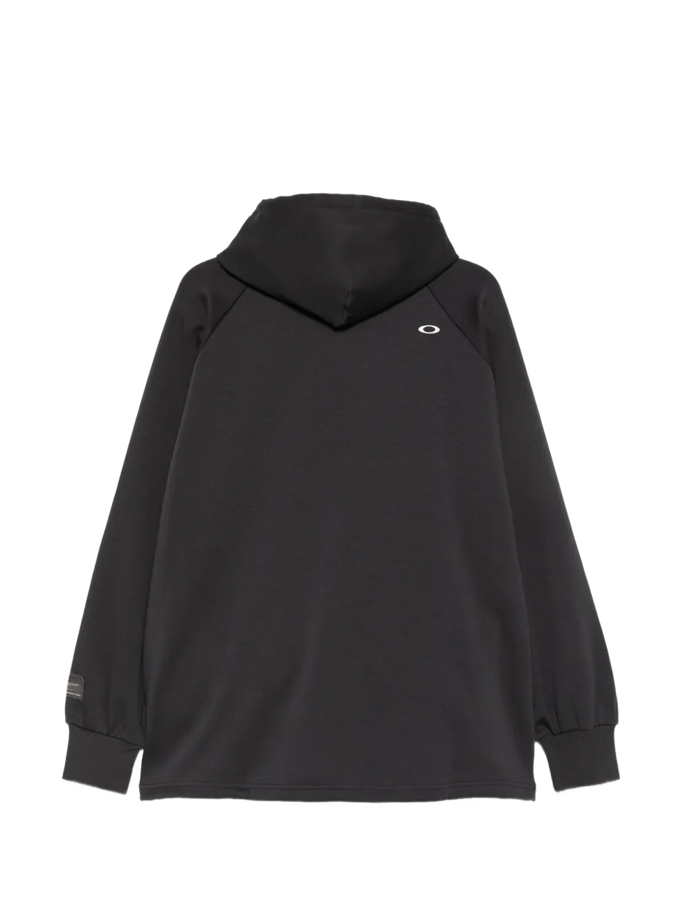 Oakley FGL Slick logo-embroidered raglan-sleeve hoodie Zwart