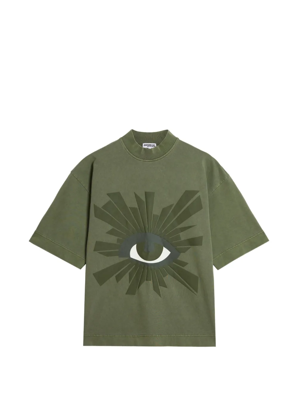 House of errors ALL-SEEING logo-patch T-shirt