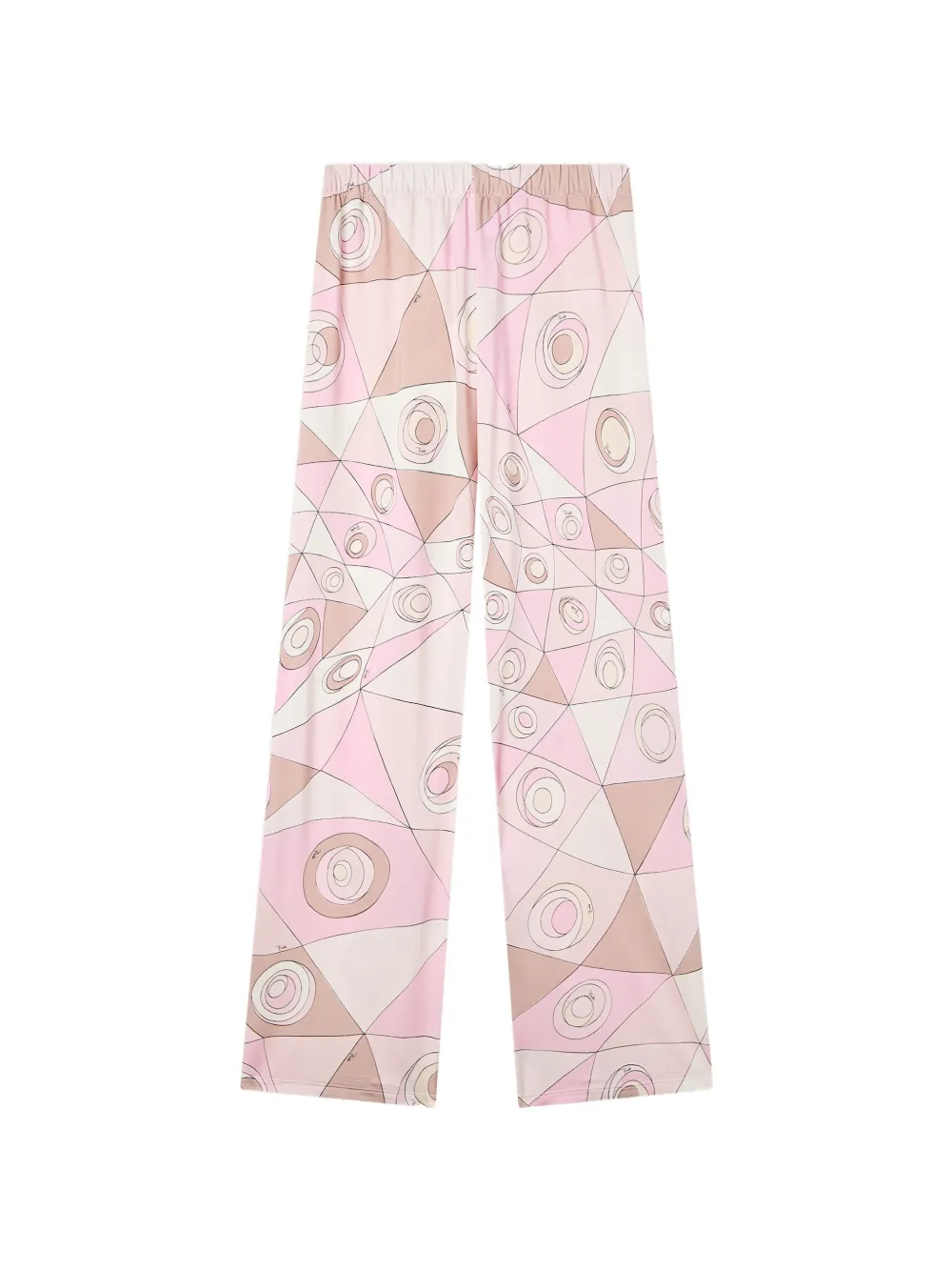PUCCI pantalon à imprimé Occhi - Rose