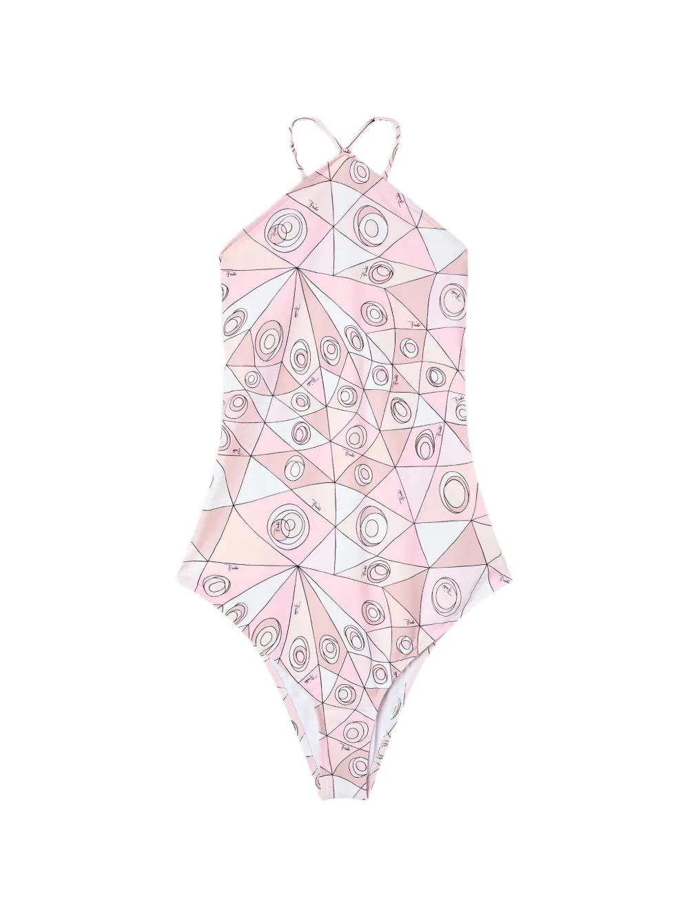 PUCCI maillot de bain à imprimé Occhi - Rose