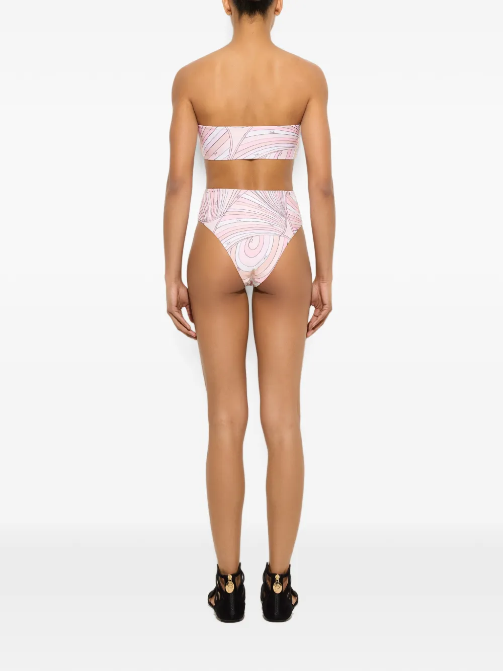 Pucci Iride-print Bikini Top In Multi