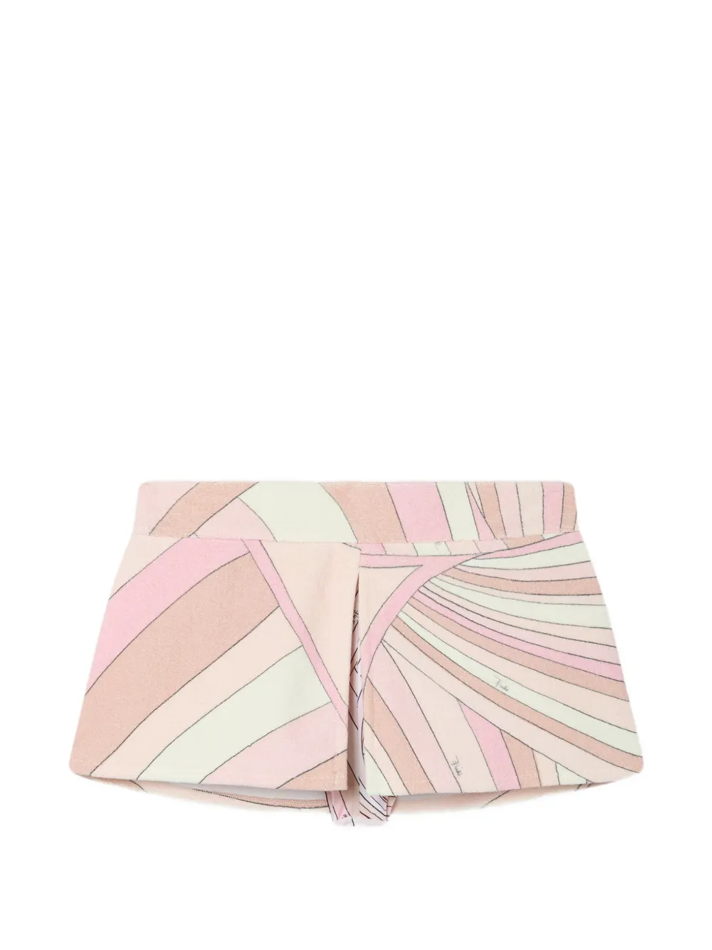 PUCCI Badstof shorts met Iride-print Roze