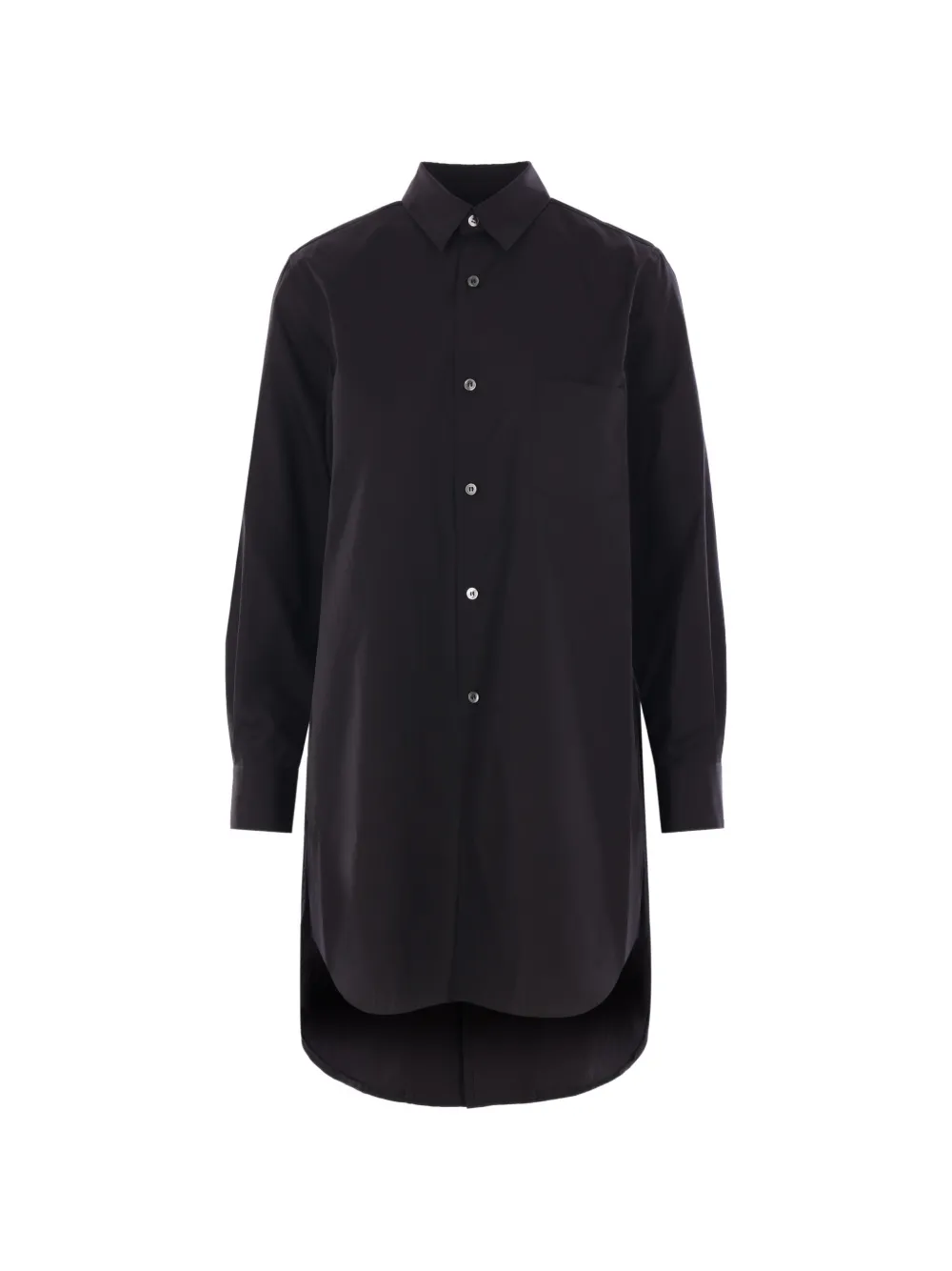 Comme Des Garçons chest-pocket cotton shirt - Nero