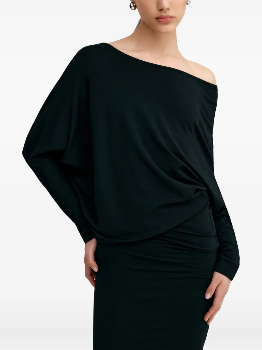 Marcella Beekman mini-sweaterjurk Zwart
