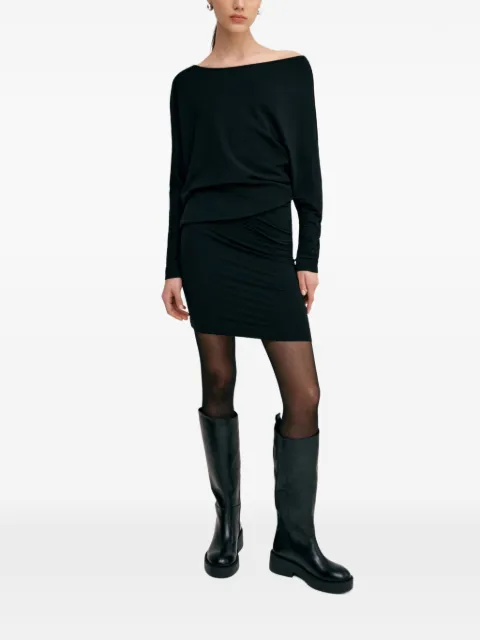 Marcella vestido corto Beekman con sudadera