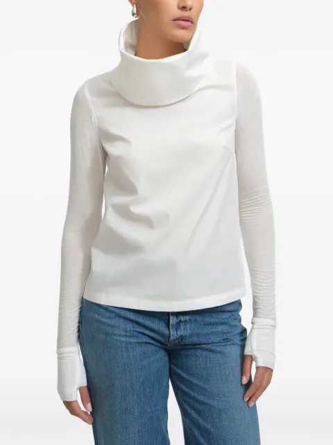 Marcella top Atlantic con cuello oversize
