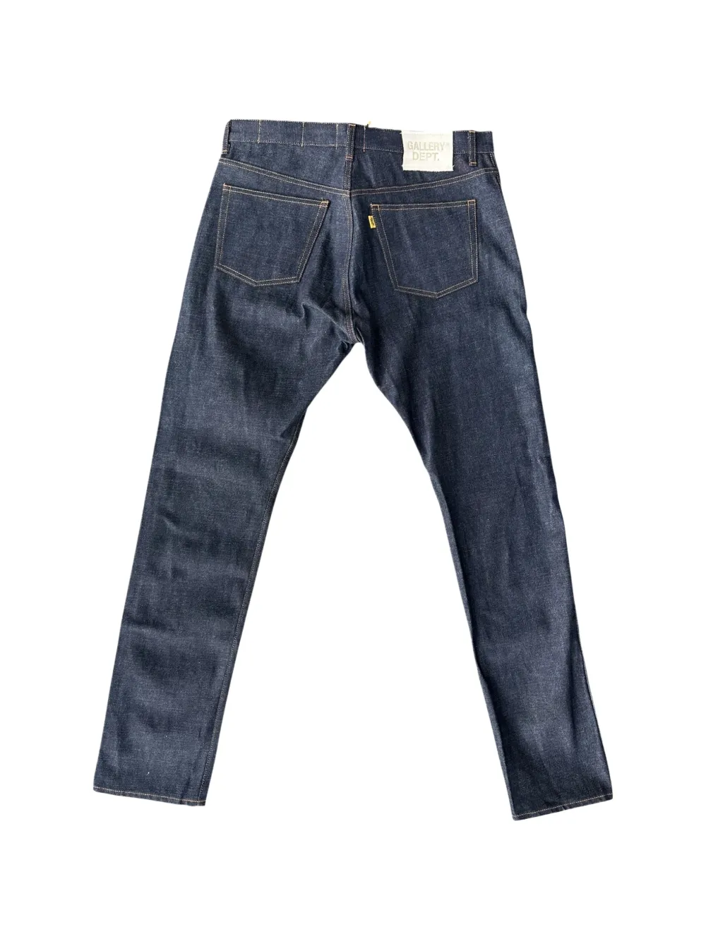 GALLERY DEPT. 5001 herwerkte selvage jeans Blauw